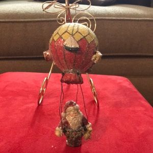 Santa Hot Air Balloon Ornament!